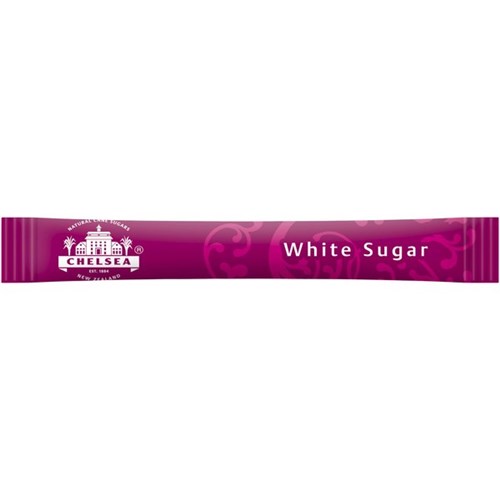 Chelsea White Sugar Sticks 3g, Box of 2000