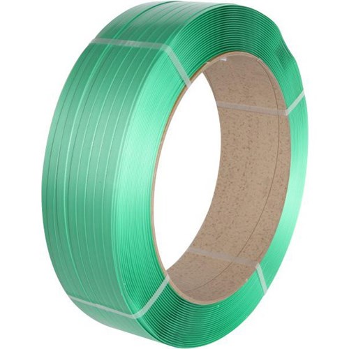 Tennex 2040 Smooth PET Polyester Strapping 15.6 x 0.89mm x 1220m Green