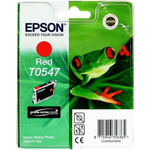 Epson T0547 Photo Red Ink Cartridge C13T054790