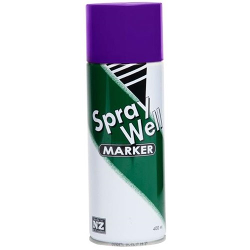 Spray Well Spray Paint Purple 400ml OfficeMax NZ