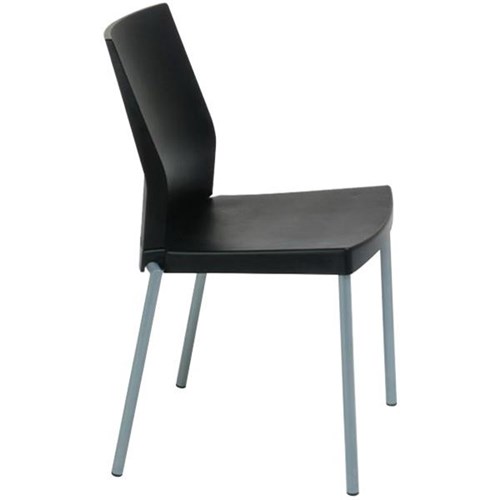 Ceemu Cafe Chair Black/Chrome
