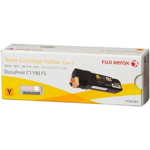 Fuji Xerox CT201263 Yellow Laser Toner Cartridge