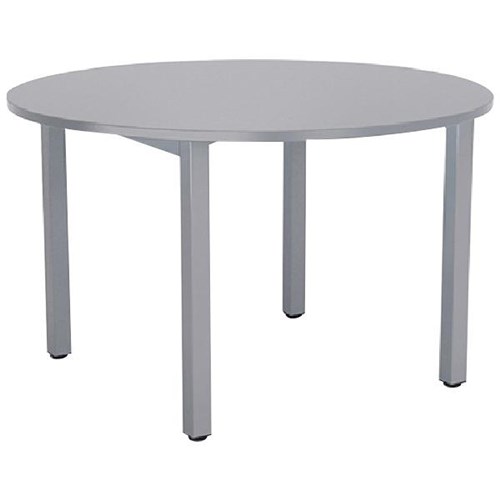 Cubit Meeting Table 1200mm Sliver/Silver