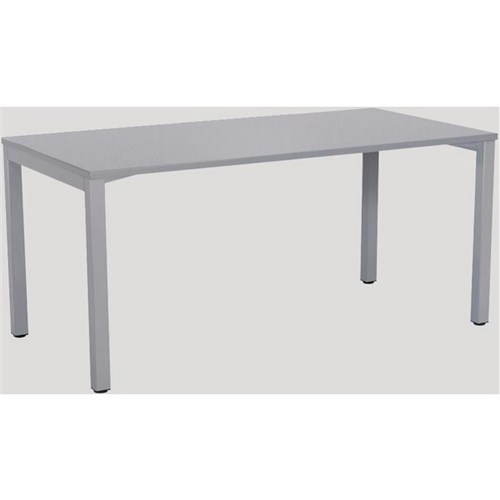 Cubit Single User Desk 1200mm Silver/Silver