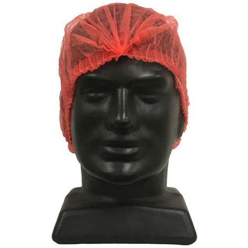 Disposable Caps Crimped 580mm Red, Pack of 1000