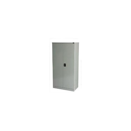 Proceed Steel Cupboard 3 Shelves Lockable 1800mm Stone Grey