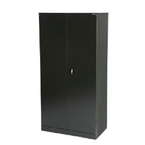 Proceed Steel Cupboard 3 Shelves 1800mm Black OfficeMax NZ