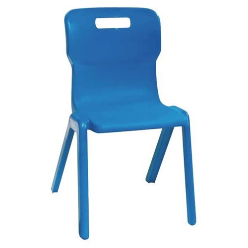 Titan School Chair Size 5 430mm Blue