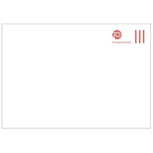 Croxley C5 Postage Paid Envelopes Seal Easi White 133719, Pack of 10