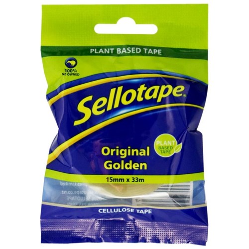 Sellotape 3270N Cellulose Tape 15mm x 33m Clear