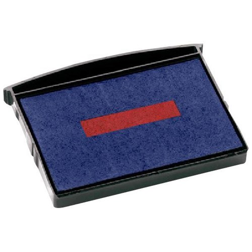 Colop E2600/2 Self-Inking Stamp Pad Blue/Red