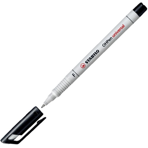 Stabilo 852 OHP Black Non-Permanent Pen Fine Tip