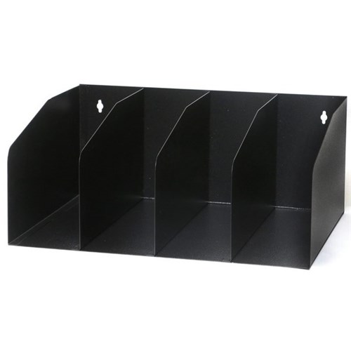 WinMac Lever Arch File Storage Unit Metal Black