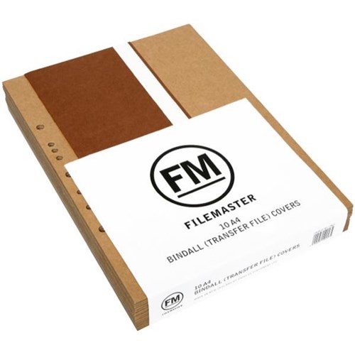 FM Bindall Transfer File Covers A4, Pack of 10 OfficeMax NZ