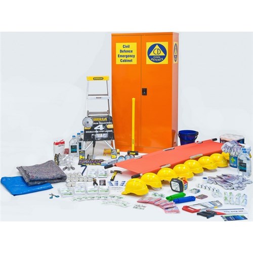 Civil Defence Emergency Cabinet Plus Contents 1800mm High