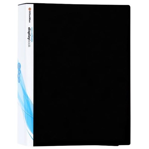 OfficeMax A4 Display Book Insert Cover 60 Pocket Black OfficeMax NZ