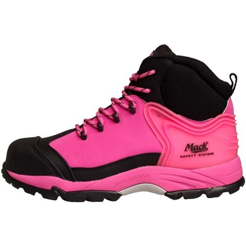 Mack Soa Hi Vis Safety Boots Lace Up OfficeMax NZ