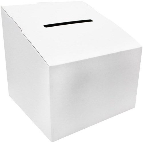 Entry Form Box 198x198x198mm White OfficeMax NZ