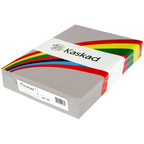 Kaskad A3 80gsm Owl Grey Colour Copy Paper, Pack of 500