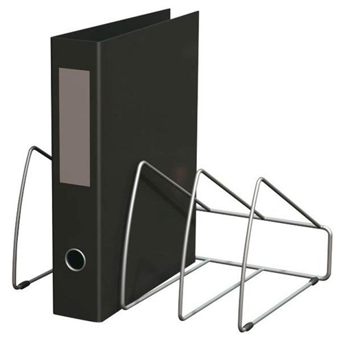 Quefile Vertifile Desktop Wire File Rack 4 Slot 360x245x180mm