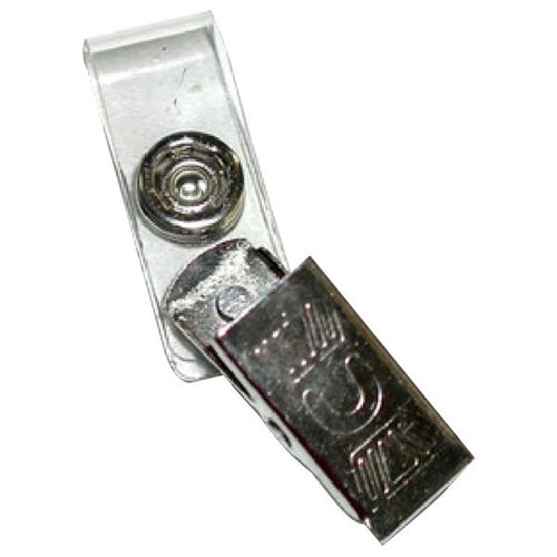 OfficeMax Alligator Clips with Strap for ID Card Holders, Pack of 25