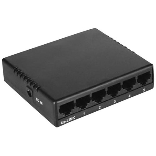 5-Port Fast Ethernet Desktop RJ45 Switch 10/100Mbps