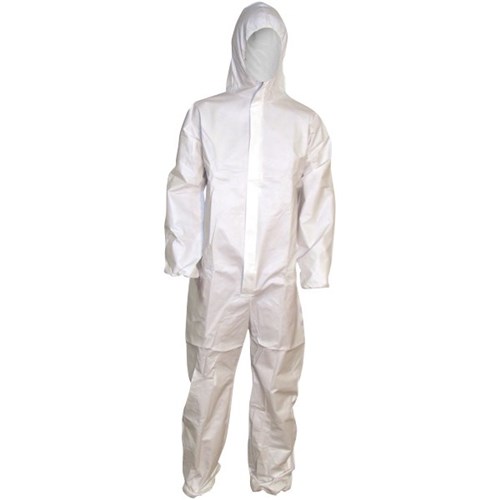 Disposable Coveralls 3XL White OfficeMax NZ