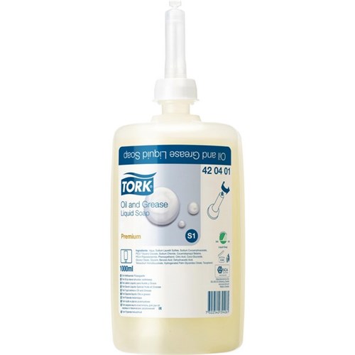 Tork S1 Premium Liquid Oil And Grease Hand Soap 420401 1L