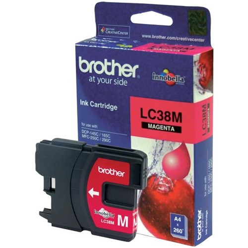 Brother LC38M Magenta Ink Cartridge