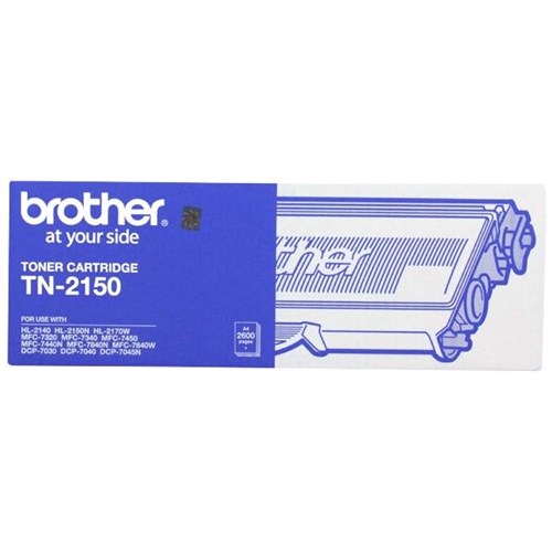 Brother TN-2150 Black Laser Toner Cartridge High Yield