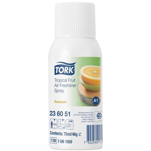 Tork A1 Air Freshener Refill Tropical Fruit 236051 75ml