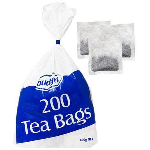 Budget Tea Bags, Pack of 200