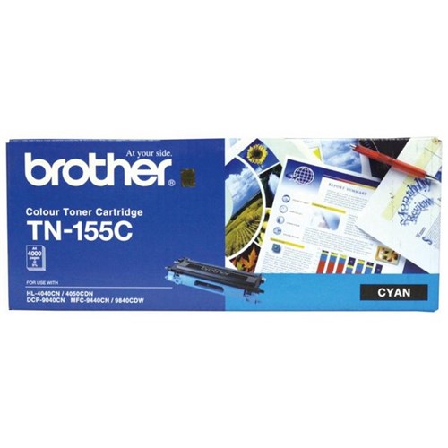 Brother TN-155C Cyan Laser Toner Cartridge High Yield