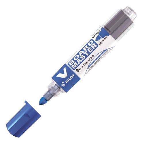 Pilot V Board Master Blue Refillable Whiteboard Marker Bullet Tip