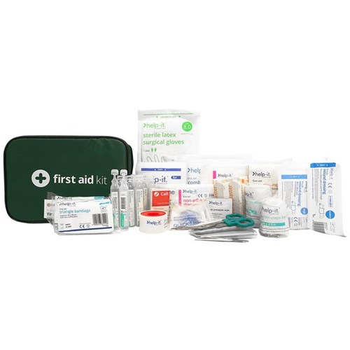 OfficeMax First Aid Kit Soft Pack 1-5 Person 55 Piece