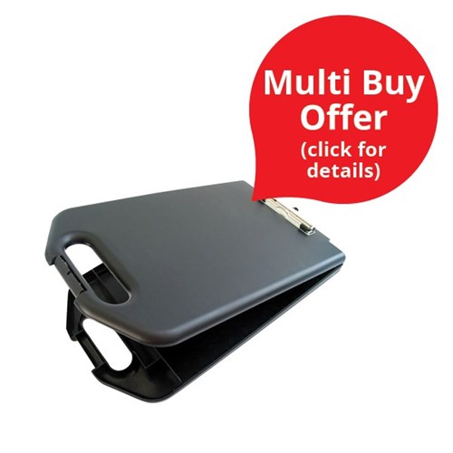 Weatherproof Storage Clipboard A4 Black OfficeMax NZ