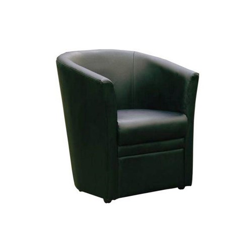 Vortex Tub Chair Black PU