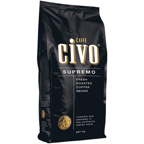 Caffé Civo Supremo Coffee Beans 1kg