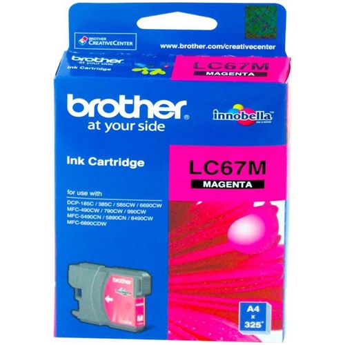 Brother LC67M Magenta Ink Cartridge