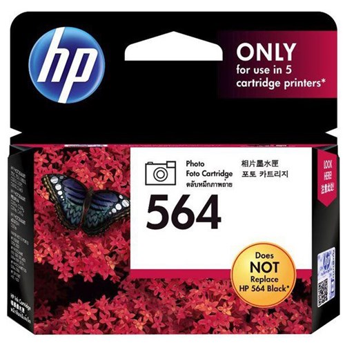 HP 564 Photo Black Ink Cartridge CB317WA