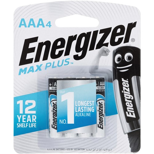 Energizer E2 Advanced AAA Batteries, Card of 4