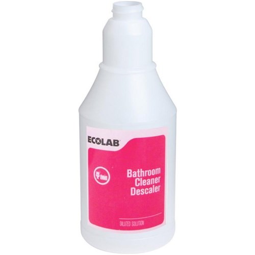 Ecolab Bathroom Descaler Cleaner Empty Trigger Spray Bottle Only