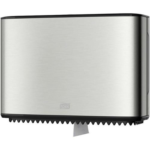 Tork T2 Jumbo Mini Toilet Roll Dispenser 460006 Stainless Steel