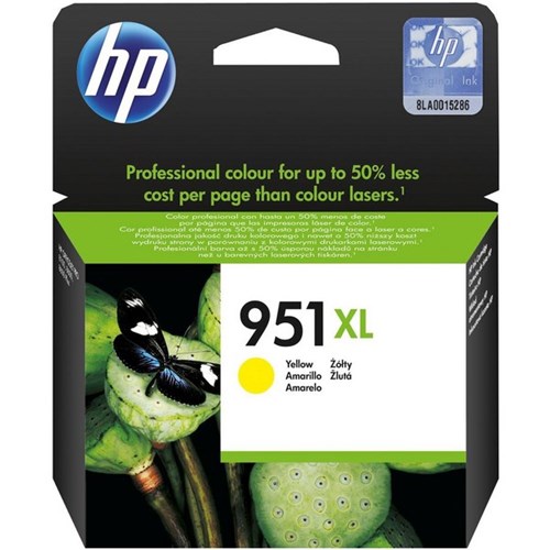 HP 951XL Yellow Ink Cartridge High Yield CN048AA