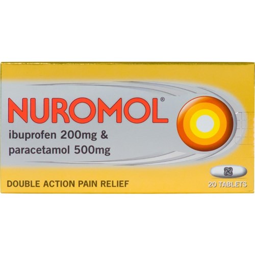 Nuromol Tablets, Pack of 20