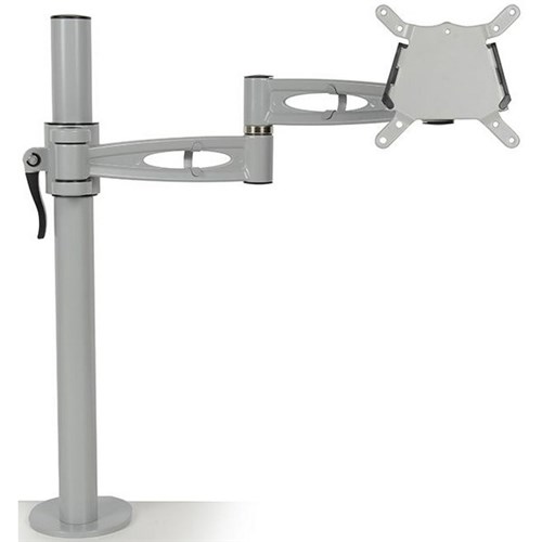 Metalicon Kardo Single Monitor Arm Silver