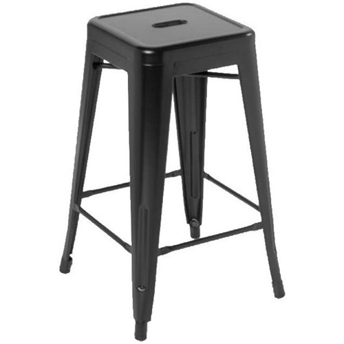 Industry Kitchen Stool 660mm Black