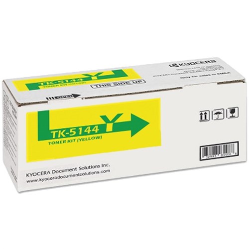 Kyocera TK-5144Y Yellow Laser Toner Cartridge