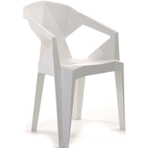 Muze Cafe Chair White