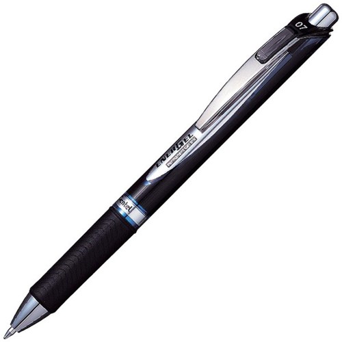 Pentel Blue EnerGel Retractable Pen 0.7mm Fine Tip